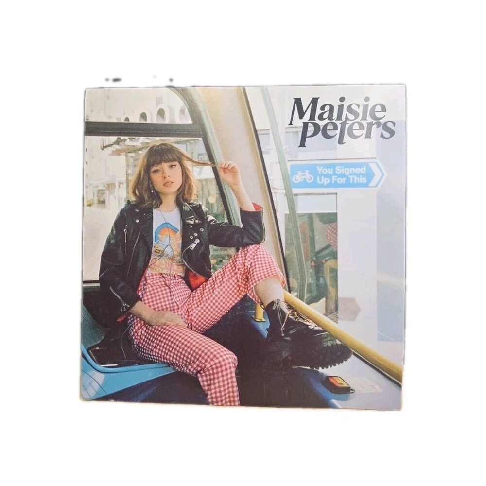 Maisie Peters You Signed Up For This White Vinyl LP 2021 Limited Edition
